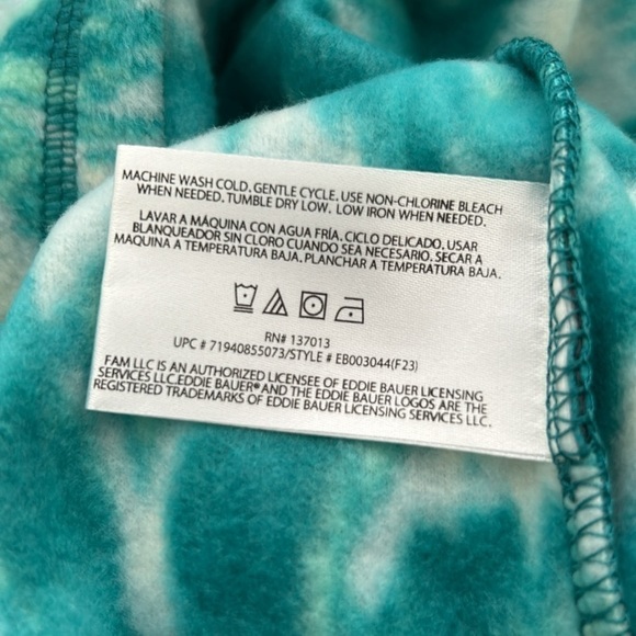 NWT Eddie Bauer Polar Fleece 1/4 Zip - Picture 10 of 12